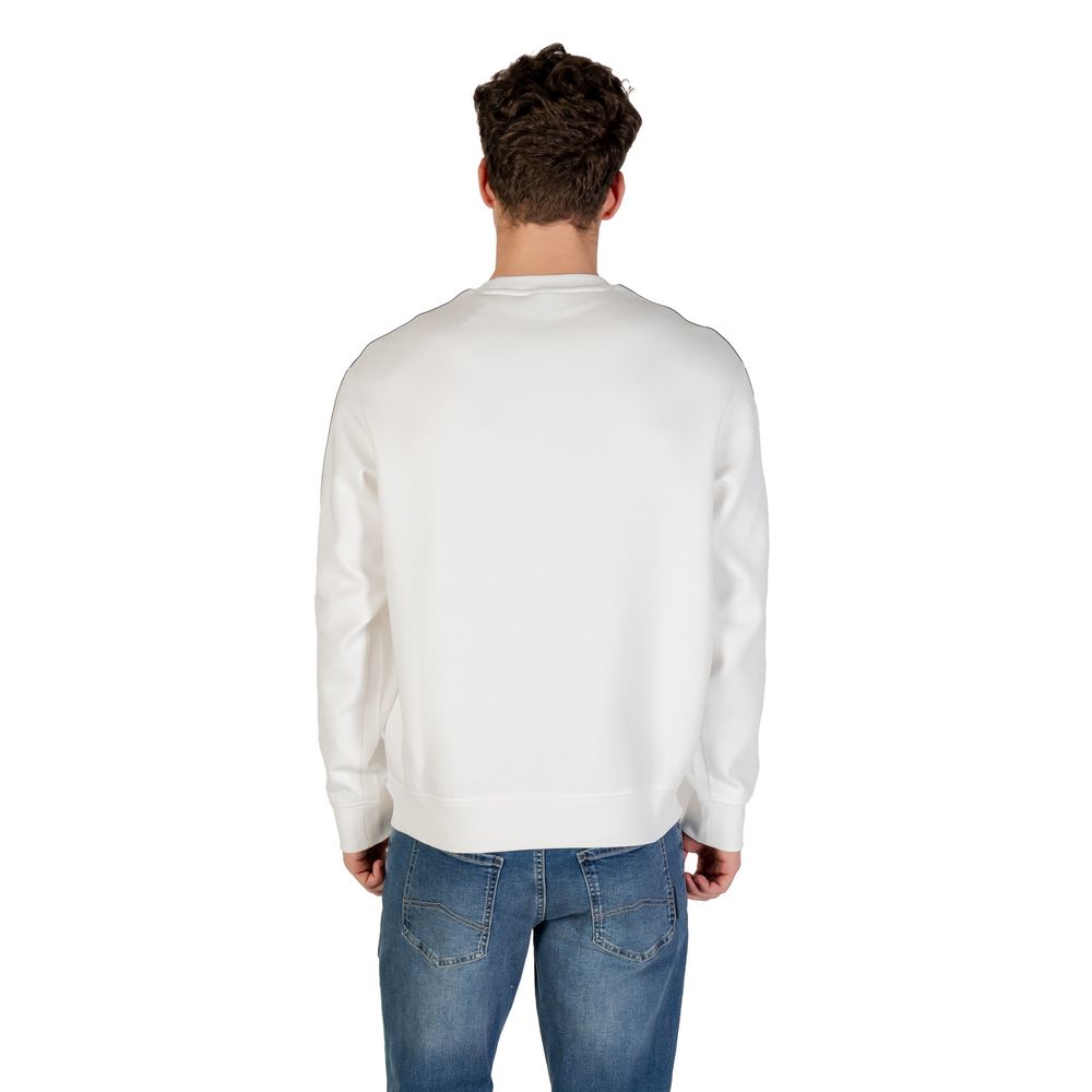 Armani Exchange Cream Cotton Sweatshirt