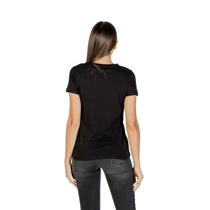 Armani Exchange Black Cotton T-Shirt by Armani Exchange