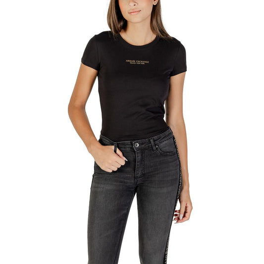 Armani Exchange Bicolor Cotton T-Shirt