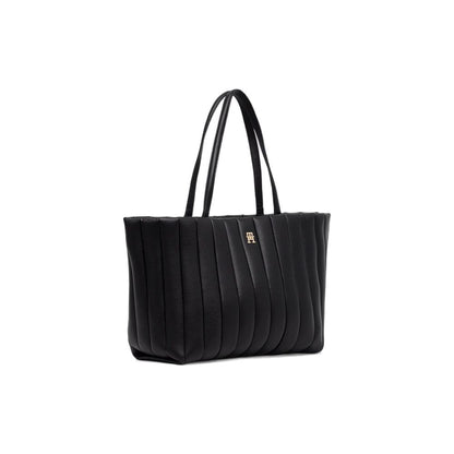 Tommy Hilfiger Black Polyethylene Handbag