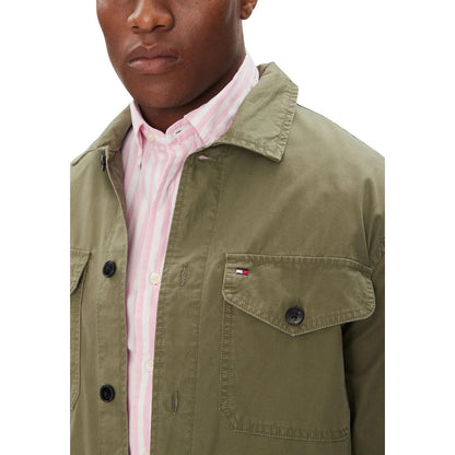 Tommy Hilfiger Bicolor Recycled Cotton Coat