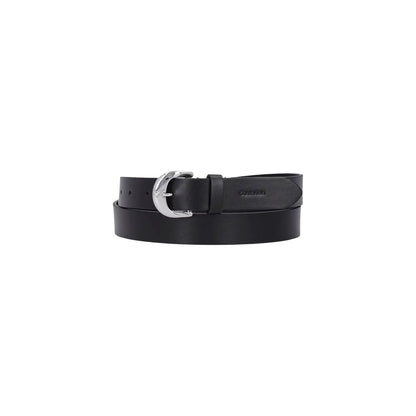Calvin Klein Black Leather Regular Belt