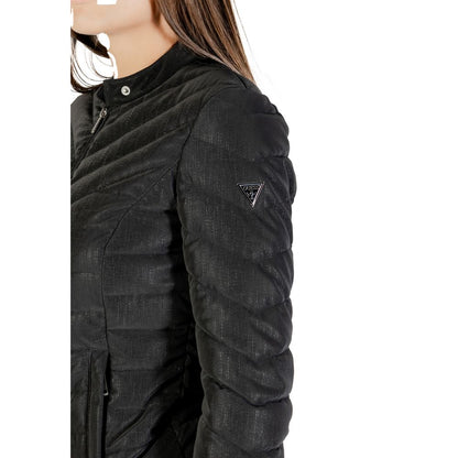 Guess Black Polyethylene Coat