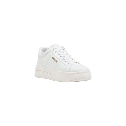 Guess White Polyethylene Platform Sneakers by Guess