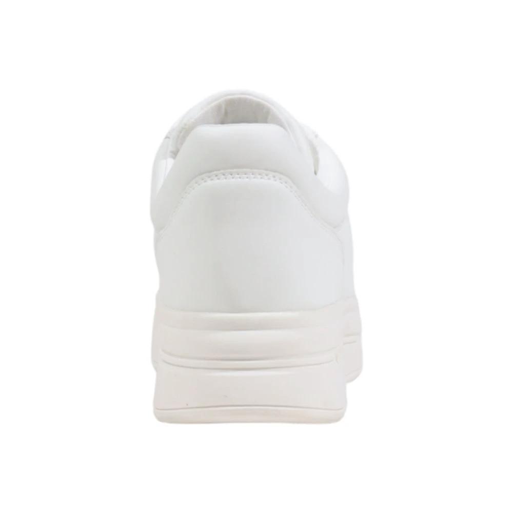 Guess White Polyethylene Platform Sneakers by Guess