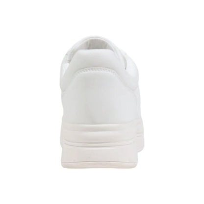 Guess White Polyethylene Platform Sneakers by Guess
