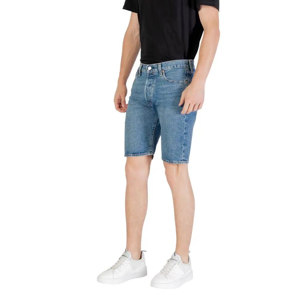 Levi's Blue Denim Shorts by Levi's