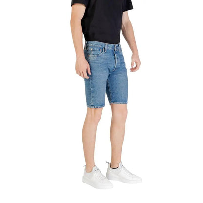 Levi's Blue Denim Shorts by Levi's