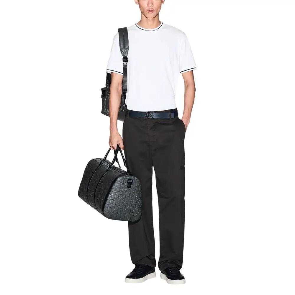 Armani Exchange White Cotton T-Shirt by Armani Exchange