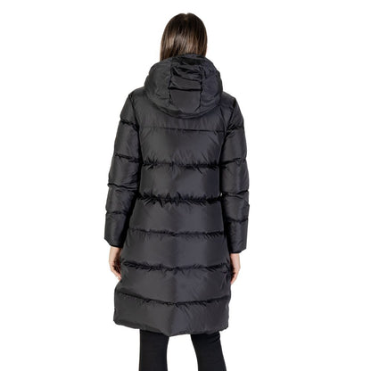 Armani Exchange Black Polyamide Coat