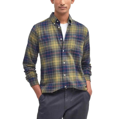 Barbour Bicolor Cotton Dress Shirt by Barbour