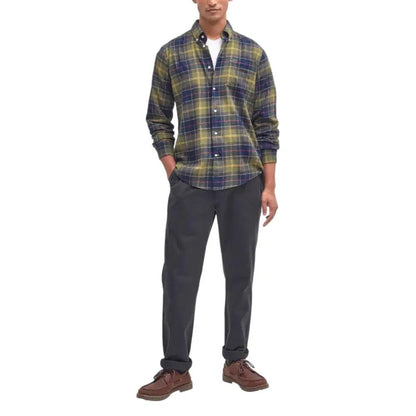 Barbour Bicolor Cotton Dress Shirt by Barbour