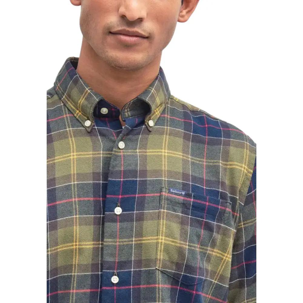 Barbour Bicolor Cotton Dress Shirt by Barbour
