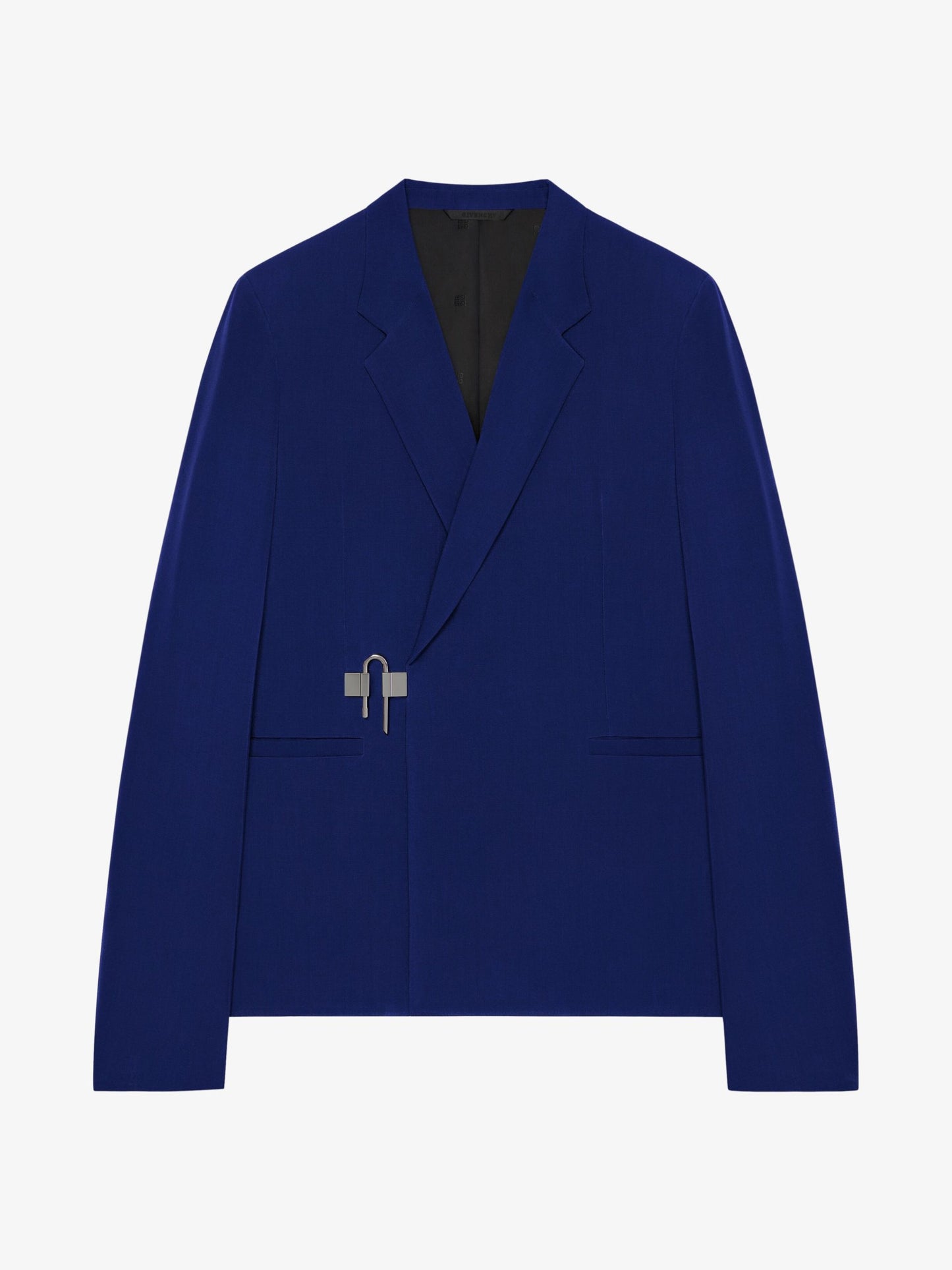 Givenchy Blue Fibres Full-Length Jacket