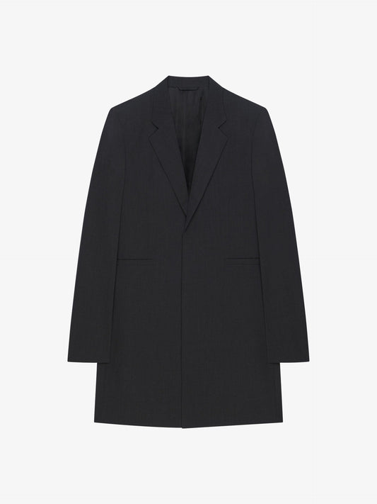 Givenchy Gray Fibres Coat