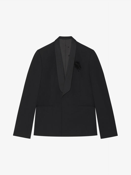 Givenchy Black Fibres Coat