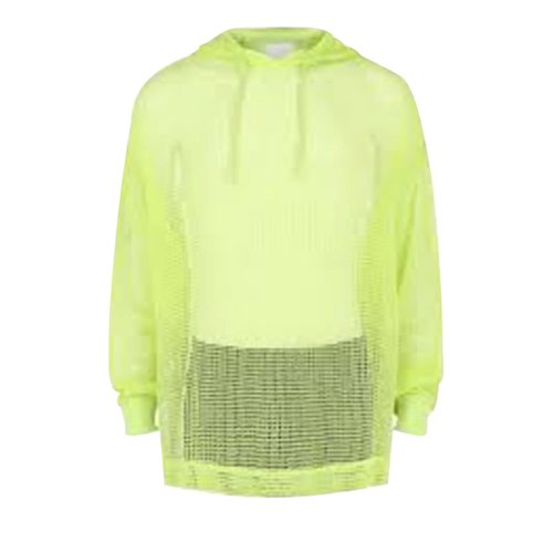 Givenchy – T-Shirt Ultra Hoodie Jaune Fluo Streetwear Luxe | Femme