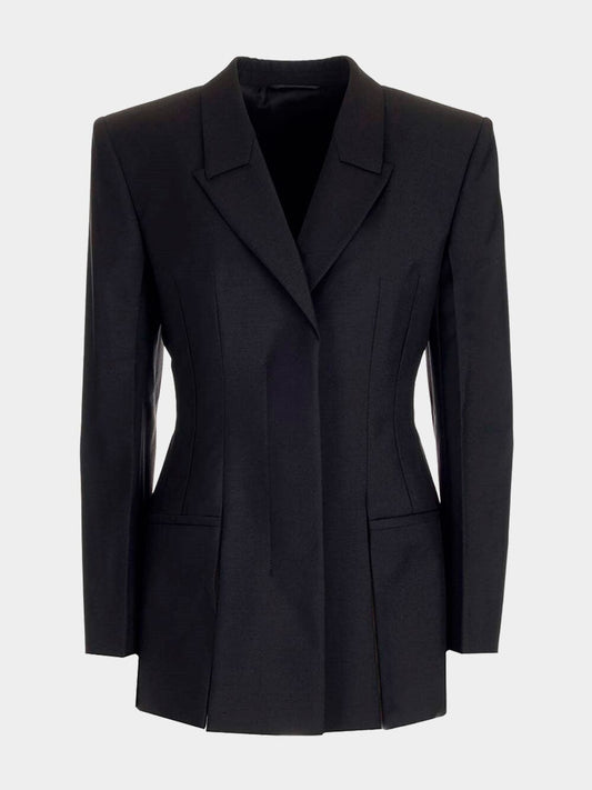 Givenchy Bicolor Fibres Coat