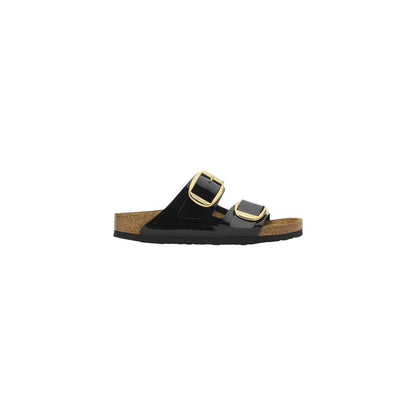Birkenstock Black Synthetic Flat Sandals by Birkenstock