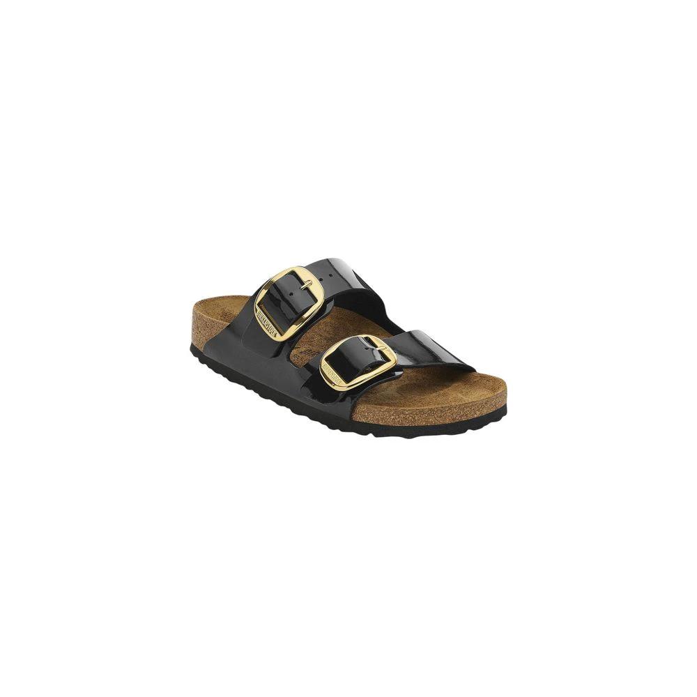 Birkenstock Black Synthetic Flat Sandals by Birkenstock