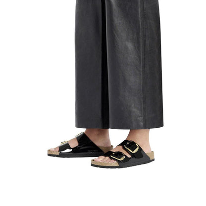 Birkenstock Black Synthetic Flat Sandals by Birkenstock