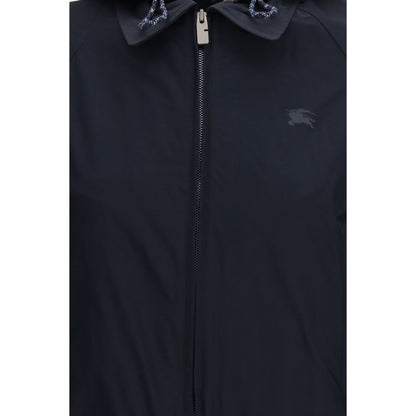 Burberry Blue Polyamide Full-Length Jacket