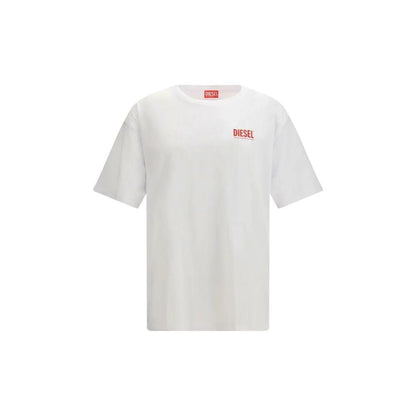 Diesel White Cotton T-Shirt by Diesel