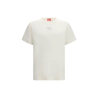 Diesel White Cotton T-Shirt by Diesel