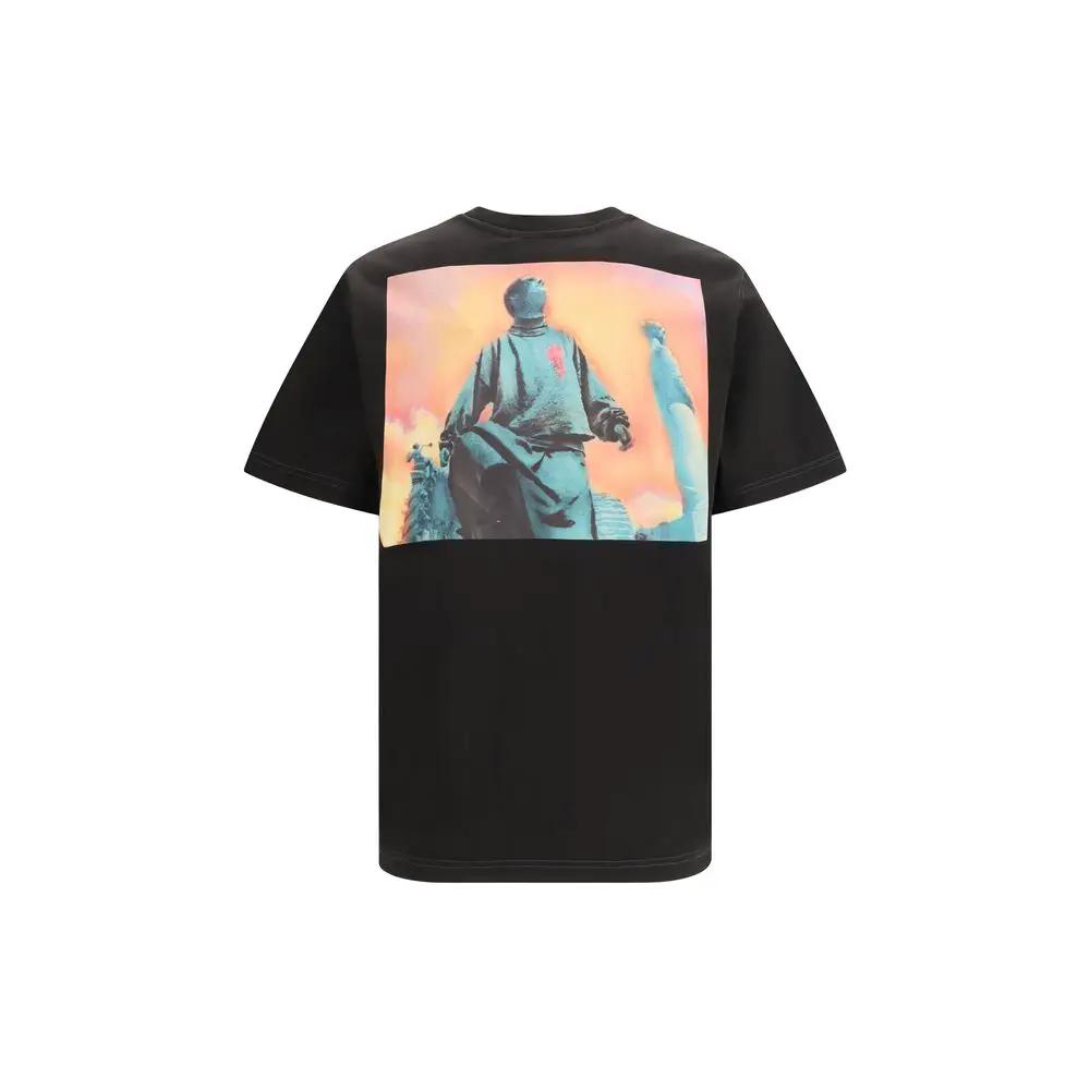 Diesel Black Cotton T-Shirt by Diesel