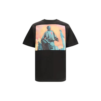 Diesel Black Cotton T-Shirt by Diesel