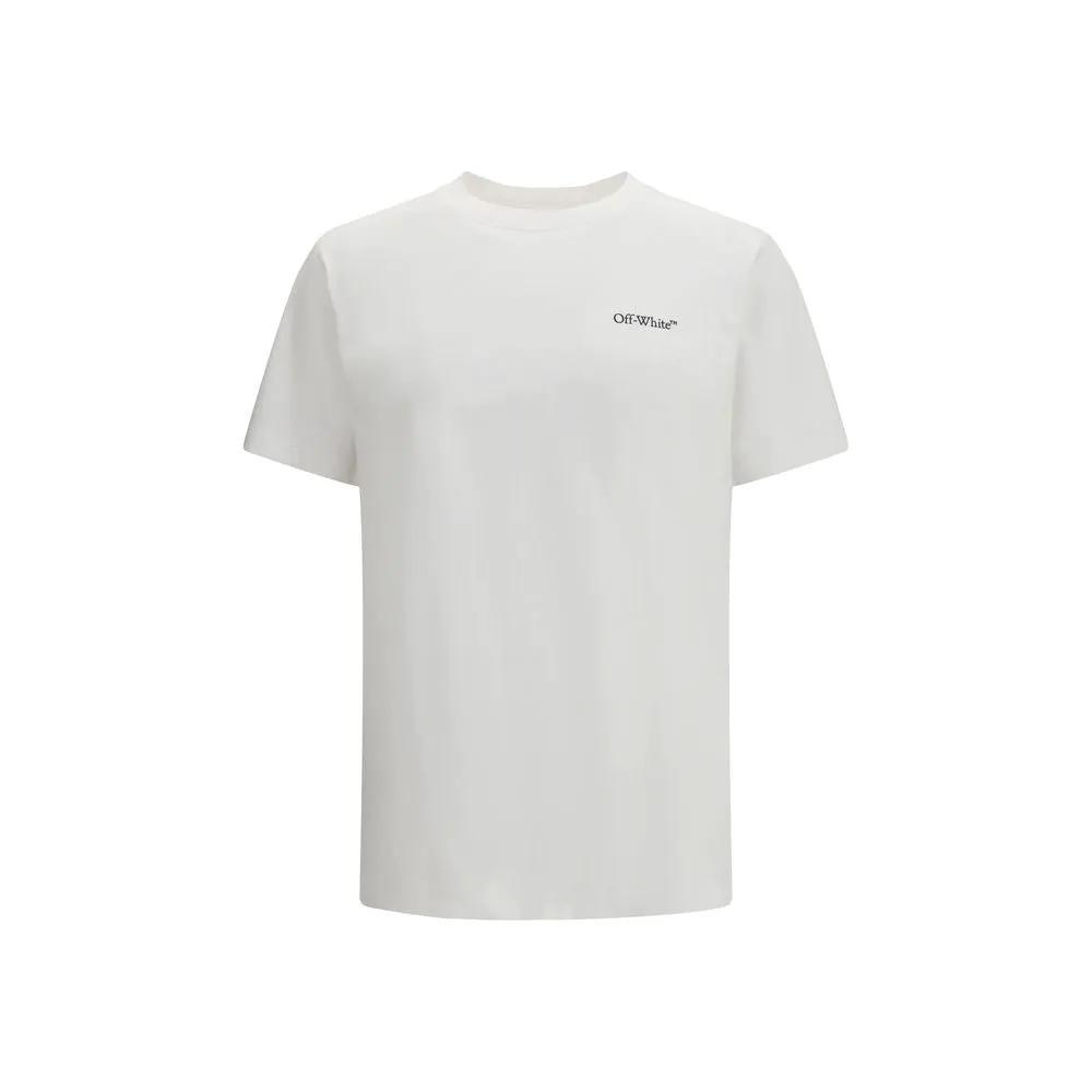 Off-White White Cotton T-Shirt by Off-White