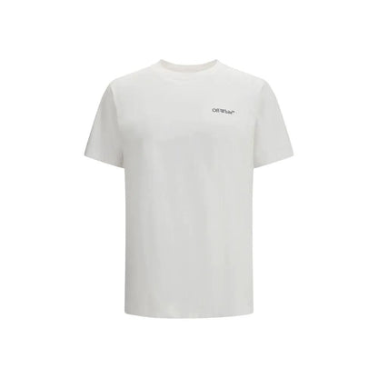 Off-White White Cotton T-Shirt by Off-White