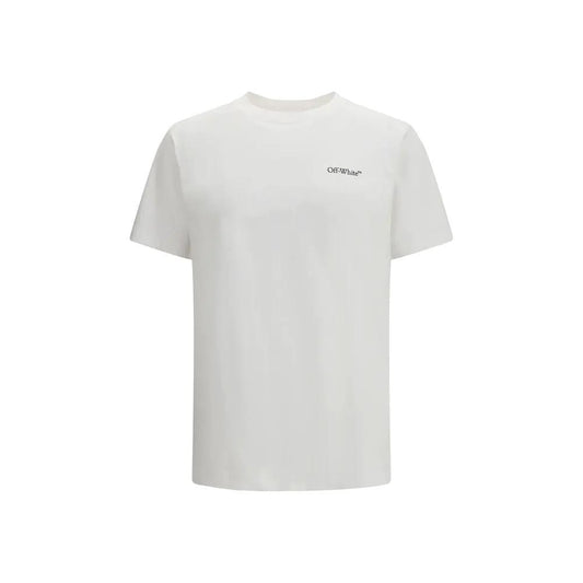 Off-White White Cotton T-Shirt by Off-White