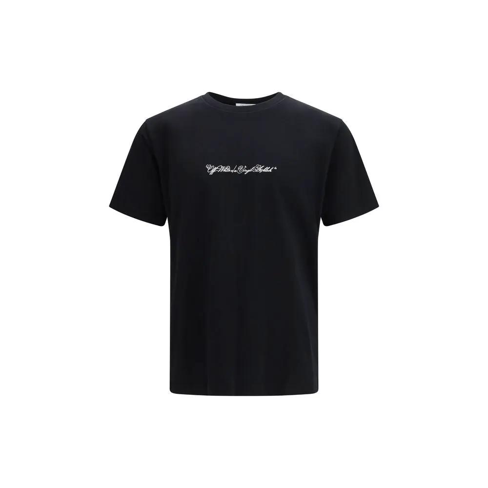 Off-White Black Cotton T-Shirt by Off-White