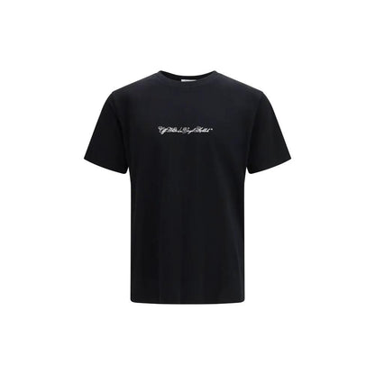 Off-White Black Cotton T-Shirt by Off-White