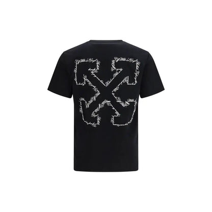 Off-White Black Cotton T-Shirt by Off-White