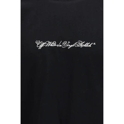 Off-White Black Cotton T-Shirt by Off-White