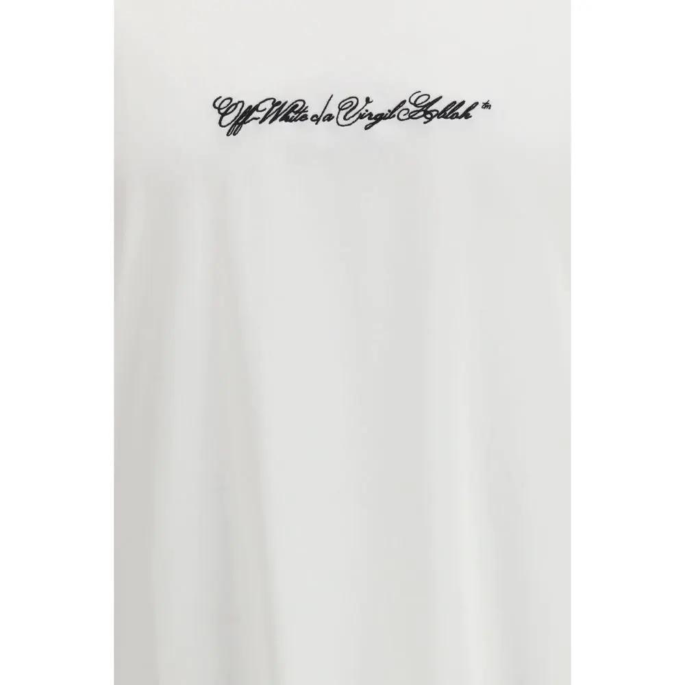 Off-White White Cotton T-Shirt by Off-White
