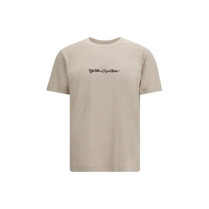 Off-White Beige Cotton T-Shirt by Off-White