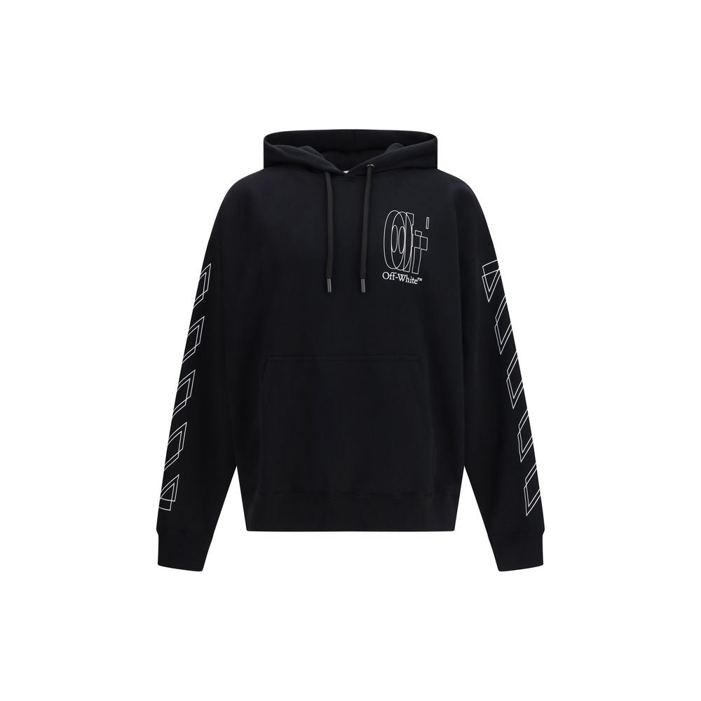 Sweat à capuche Off-White homme Big Double Arrow Skate en coton noir – OF-44MBB085S26F0060010001