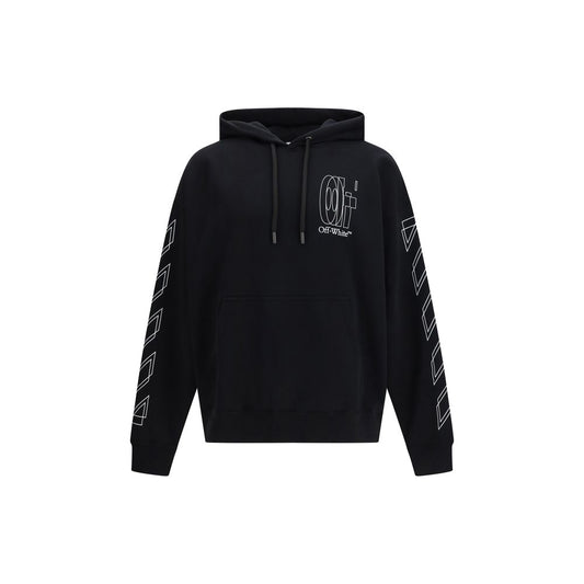 Sweat à capuche Off-White homme Big Double Arrow Skate en coton noir – OF-44MBB085S26F0060010001