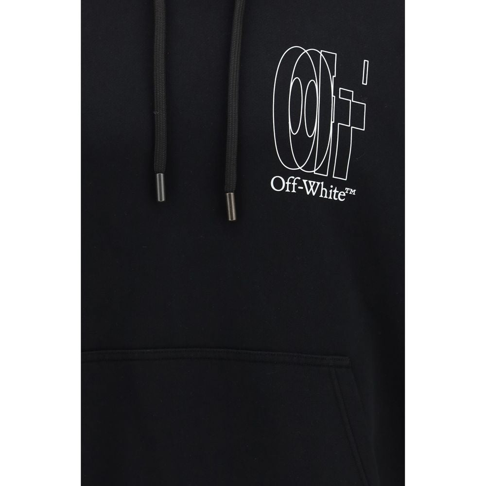 Sweat à capuche Off-White homme Big Double Arrow Skate en coton noir – OF-44MBB085S26F0060010001