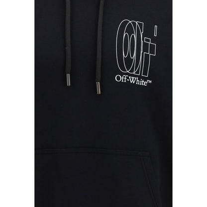 Sweat à capuche Off-White homme Big Double Arrow Skate en coton noir – OF-44MBB085S26F0060010001