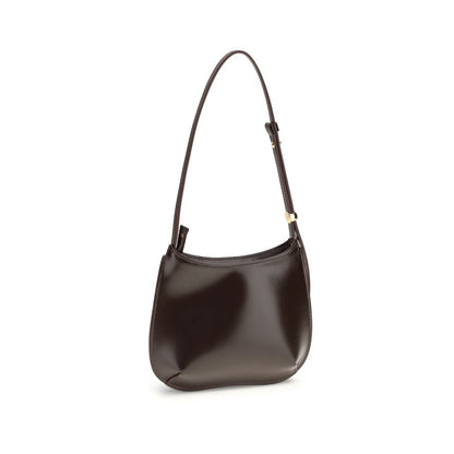 Jacquemus Brown Calf Leather Bos Taurus Shoulder Bag