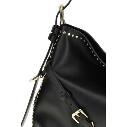 Givenchy Black Calf Leather Bos Taurus Shoulder Bag