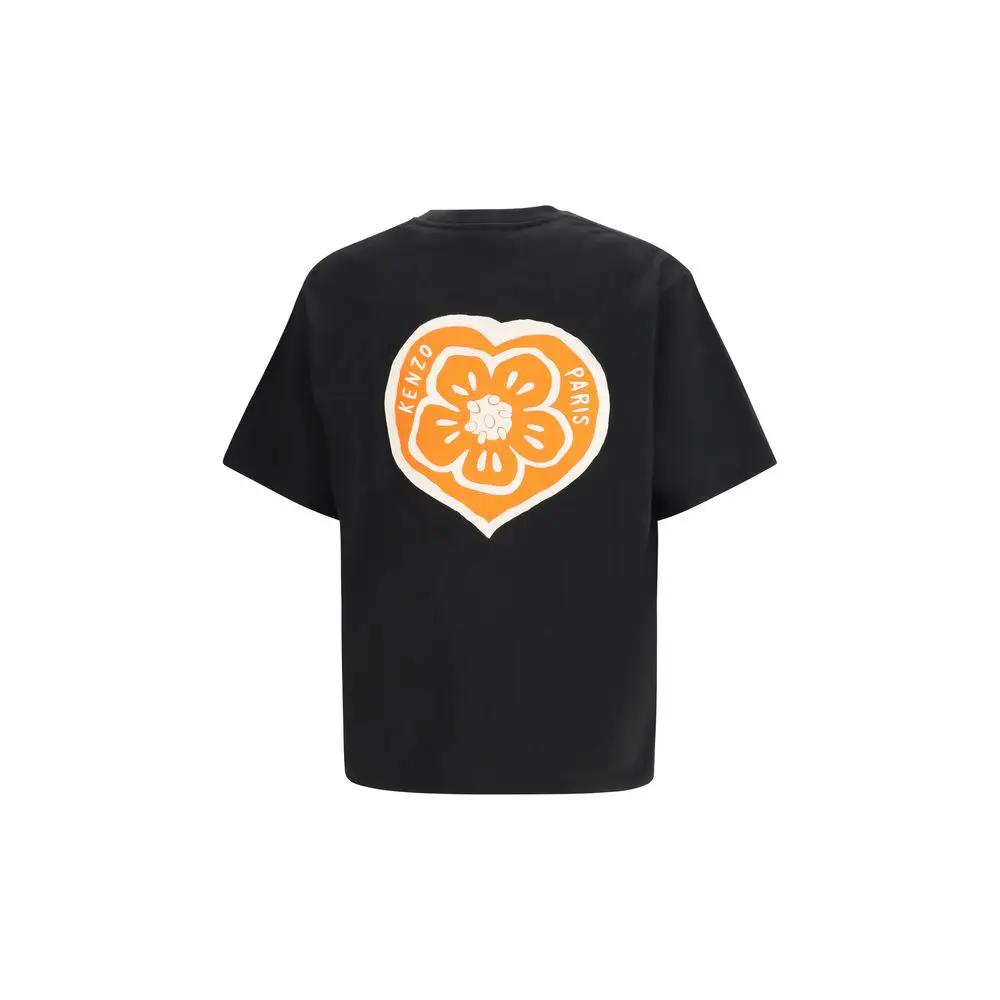 Kenzo Black Cotton T-Shirt by Kenzo