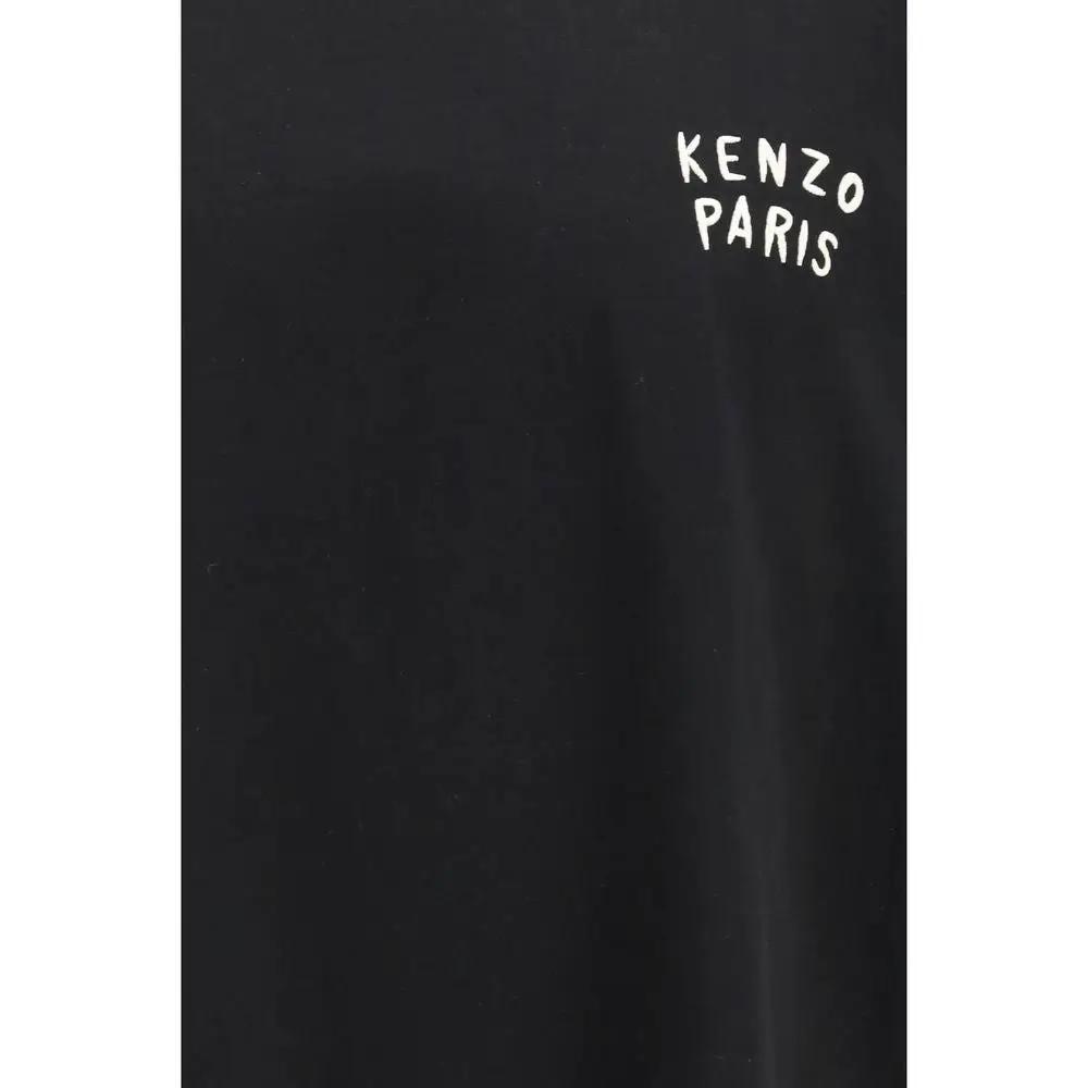 Kenzo Black Cotton T-Shirt by Kenzo