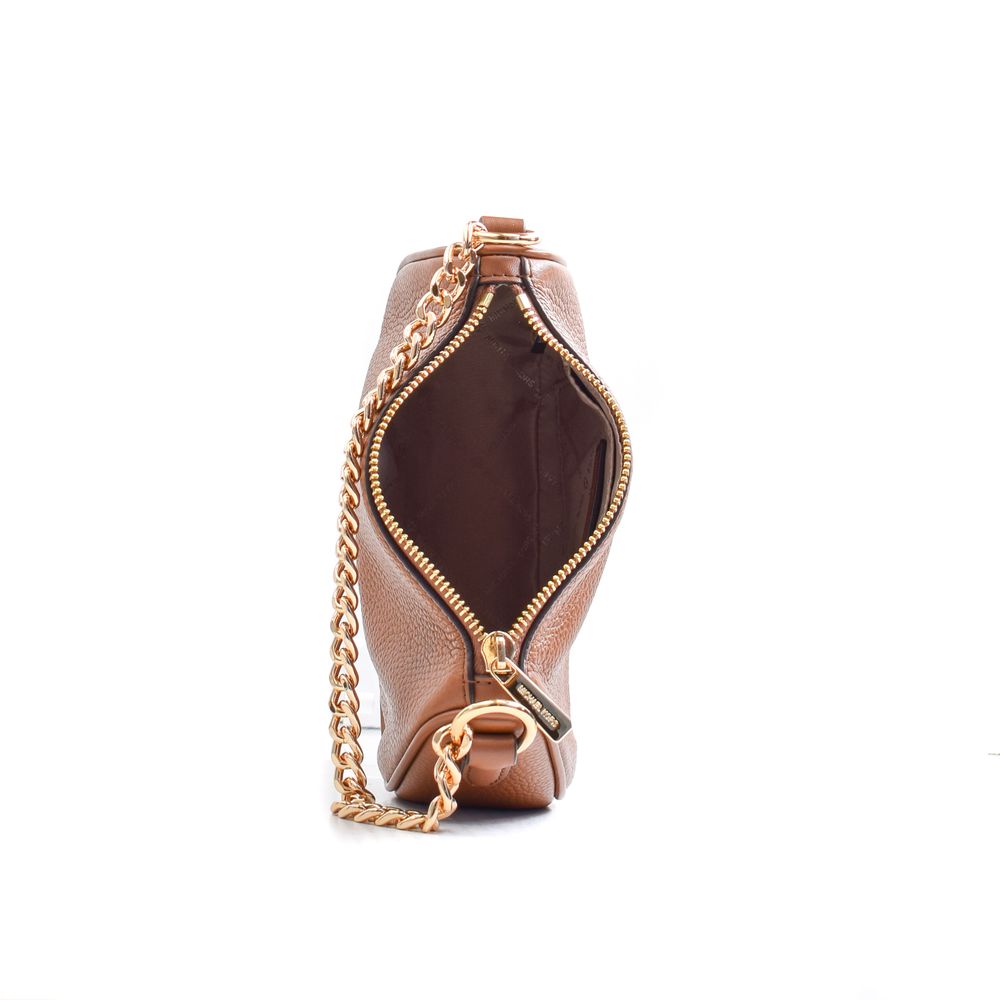 Michael Kors Brown Leather Shoulder Bag