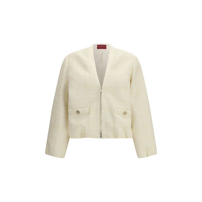 Gucci Beige Cotton Full-Length Jacket
