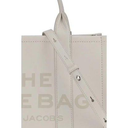 Marc Jacobs White Calf Leather Bos Taurus Handbag by Marc Jacobs